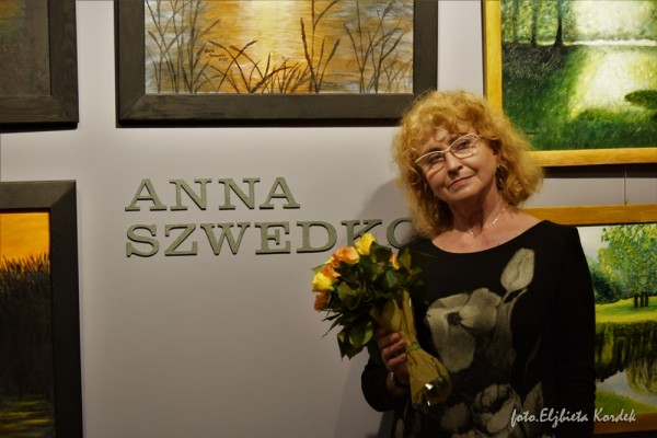Wernisaż wystawy malarstwa Anny Szwedko